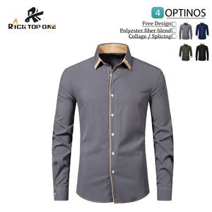 <span class=keywords><strong>Chemise</strong></span> habillée décontractée pour <span class=keywords><strong>homme</strong></span> en polyester imprimé vintage, manches longues, anti-froissement, respirante, été, taille <span class=keywords><strong>XL</strong></span>, vente en gros disponible - Product Image 1