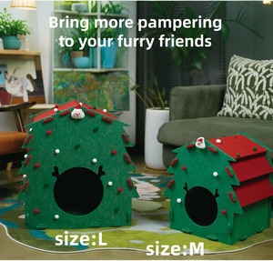 Meilleure Vente : Niche Moderne pour Chat, Lit pour Chat en Feutre Acoustique Isolant Thermiquement, Insonorisé et Personnalisable pour Présentation en Magasin d'Animaux - Product Image 2