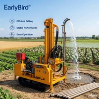 Foreuse de puits d'eau portable de 260 m pour l'agriculture et la maison, certifiée CE ISO, fabriquée en Chine
