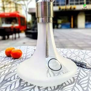 Narguilé en acier inoxydable, narguilé allemand Pro-X, Shisha portable, narguilé à vapeur Sheesha Chicha Cachimbas Ensemble narguilé - Product Image 2