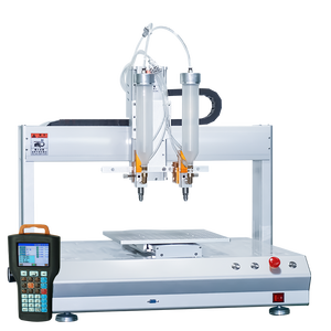 Độ chính xác cao 4 Trục Tự động đôi trạm keo máy phân phối với Mang & động cơ máy tự động - Product Image 6