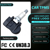 Capteur de pression des pneus numérique (TPMS) pour voitures Chrysler Acura - OEM 56029526AA 68078861ACOE Durée de vie de la batterie de 5 ans Garantie d'un an