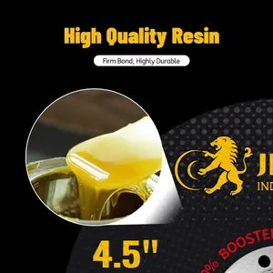 New Arrival 115*1.2*22.2 Mm Professional Abrasive Wheel Stainless Steel Cutting Disc With Resin Bond And Fiberglass Backing