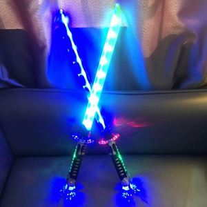 ดาบแสง LED แบบโปร่งแสง ด้ามยาว ของเล่นปาร์ตี้ สำหรับเด็กอายุ 14 ปีขึ้นไป ดาบพลาสติกสำหรับทุกเพศ - Product Image 1