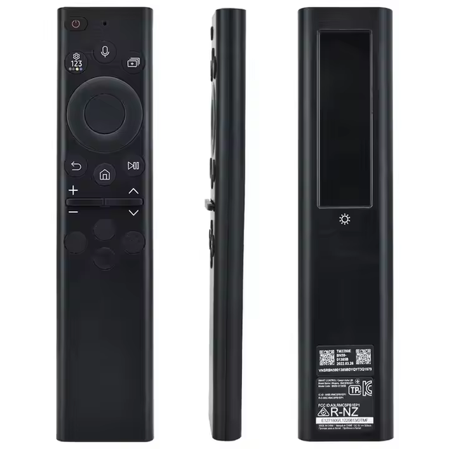 Replacement BN59-01385B Solar Voice Remote Control  for Samsung BN59-01385A Smart TVs  Neo QLED Crystal UHD Serie