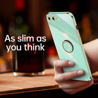 Étuis de téléphone portable de luxe couverture souple en TPU protéger le téléphone portable Tpu maintenir pour Iphone 8 7 Plus accessoires de téléphone portable
