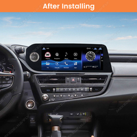 Autoradio MEKEDE pour LEXUS ES 2021-2022 12,3 pouces 10,25 pouces QUALCOMM685 8+128 Android 14 HD IPS Sans fil CP Auto Phone Link