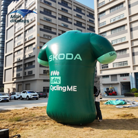 T-shirt gonflable géant personnalisé avec logo, imperméable, pour exposition, salon professionnel, promotion de marque, événement publicitaire