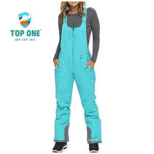 TopOne pantalon de ski d'hiver personnalisé de haute qualité poche cargo pantalon de neige à bavette isolé imperméable - Product Image 2