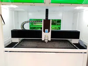 Machine de découpe de métal, découpeuse laser à fibre CNC à haute flexibilité CA-F1530 CAMEL