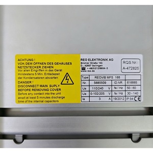 ตัวควบคุม Reo Reovib Mfs 168 Ip54 12V Dc 100W สำหรับควบคุมมอเตอร์ ของแท้จากเยอรมนี มีสินค้าในสต็อก - Product Image 3