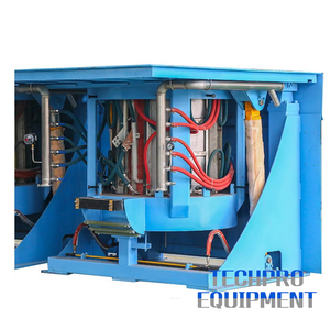 Vente directe Moteur de four à induction à coque en acier de capacité 10T-Coque extérieure à haute durabilité Blindage magnétique à haute efficacité - Product Image 3