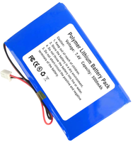 Baterai Polimer Lithium 7.4V 5000mAh Berkinerja Tinggi - Cadangan Tahan Lama untuk Peralatan Elektronik 7.4V