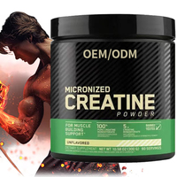 Creatina Monohidrato en Polvo, Apoyo al Crecimiento Muscular, Fuerza y Potencia, Resistencia al Ejercicio, Aumento de Energía, OEM ODM