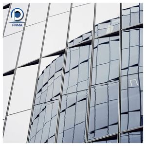 Mur-rideau en verre Prima Urban Fashion avec revêtement autonettoyant pour les bureaux et les centres commerciaux urbains - Product Image 4