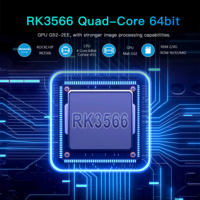 X98K PRO Android 11 Tv Box RK3566 Chipset NPU 0,8 T 8K Decodificador de video Antena externa WIFI 2T2R Búsqueda por voz 8K Settop Box