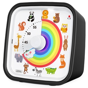 Temporizador de Google con luz nocturna de 60 minutos, reloj de cuenta regresiva de disco de cocina, gestión del tiempo silencioso, temporizador Visual de estudio para niños - Product Image 6