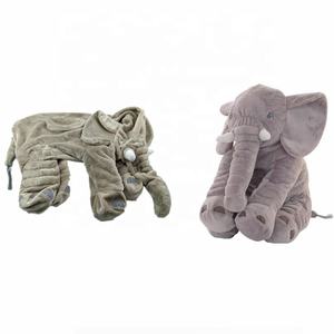 Popolare peluche Super morbido cuscino elefantino non imbottito <span class=keywords><strong>di</strong></span> <span class=keywords><strong>pelle</strong></span> <span class=keywords><strong>di</strong></span> <span class=keywords><strong>elefante</strong></span> giocattoli <span class=keywords><strong>di</strong></span> peluche animale - Product Image 1