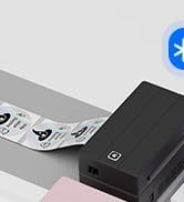 Étiquettes autocollantes personnalisées en aluminium mat avec code QR et numéro de série, résistantes aux UV