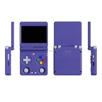 Console portable de jeux vidéo rétro Anbernic RG 34XXSP, système Linux 64 bits, écran IPS 3,4 pouces, 3300 mAh, 64 Go, Wi-Fi