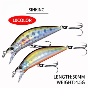 Vendita calda pesciolino affondante 4.5G/50MM 10 colori lungo lancio artificiale esca dura per il <span class=keywords><strong>pesce</strong></span> <span class=keywords><strong>branzino</strong></span> - Product Image 3