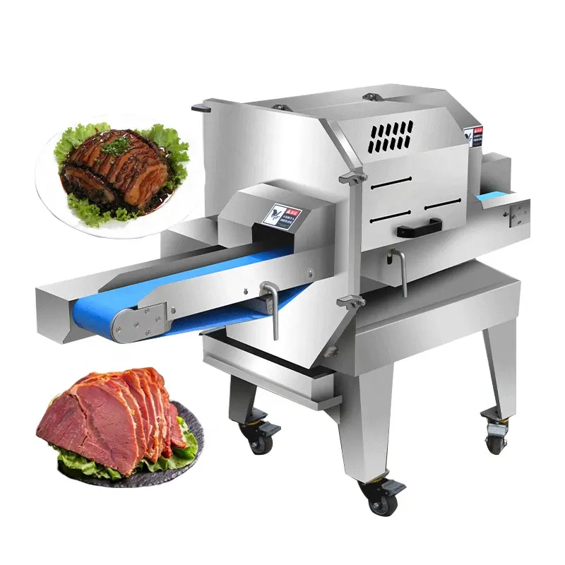 Snijmachine Voor Vlees Kip Eendenvlees Schapenvlees Rundvlees Varkensvlees Strip Snijmachine Snijmachine