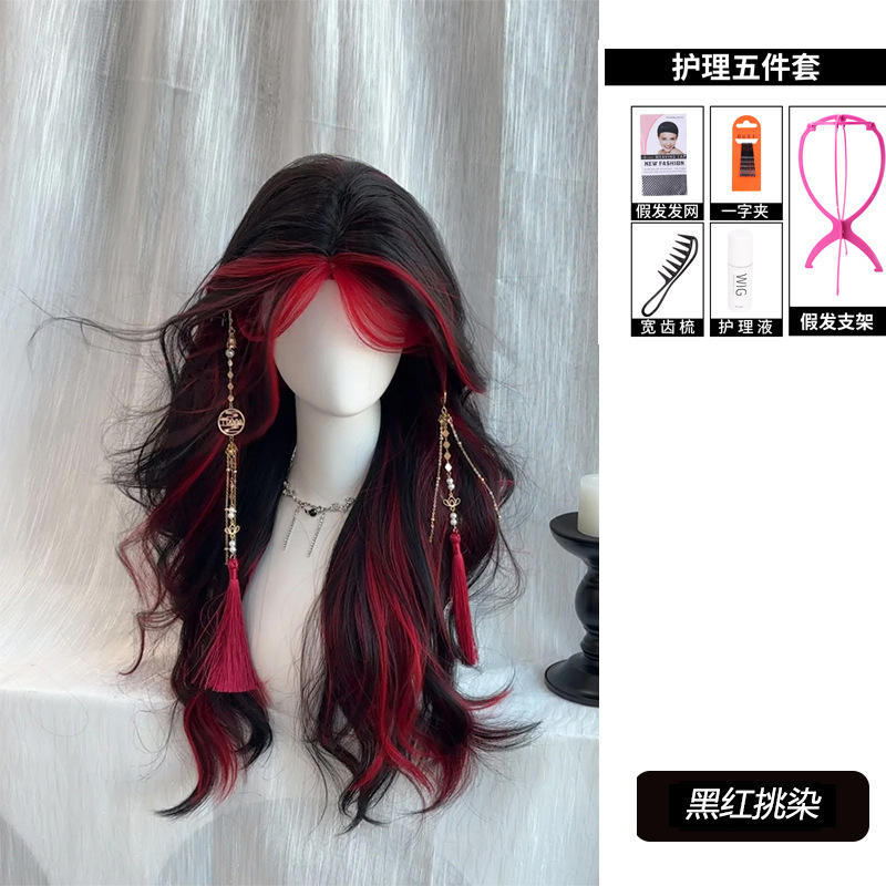 ผ้าคลุมให้นม 60 ซม. [กุหลาบโกธิคสีดำและแดง]