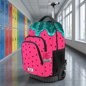 Karactermania for Oh My Pop Melty Melon-FAN GTS Fruit <b>Trolley</b> Backpack with USB and Zipper for - Product Image 2