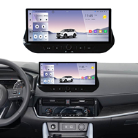 Autoradio Android 14 pour Nissan X-Trail Rogue T33 2021 2022 2023 2024, CarPlay sans fil, Android Auto, 4+64 Go, 8 cœurs, 12,3 pouces