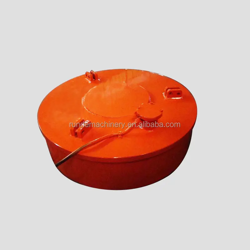 Dry Powder Disc RCDB-10 Electro magnetic Separator Conveyor Belt
