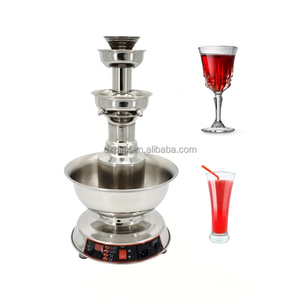 <span class=keywords><strong>Fontaine</strong></span> à vin électrique à 3 niveaux <span class=keywords><strong>pour</strong></span> fête, machine à champagne <span class=keywords><strong>pour</strong></span> mariage, vin rouge/<span class=keywords><strong>jus</strong></span>/alcool - Product Image 1