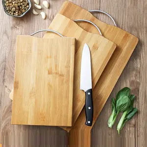 Tagliere di legno all'ingrosso personalizzato della cucina della cucina vario tagliere quadrato di legno di bambù