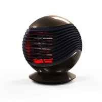 Mini ventilateur de chauffage à air électrique infrarouge, portable, chauffant à distance, pour espace pratique,