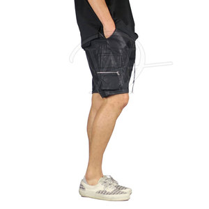Pantalones Cortos de Cuero para Hombre al por Mayor, Personalizados, de Cintura Media, Secado Rápido, Transpirables, Ecológicos, de Alta Calidad y Precio Económico - Product Image 4