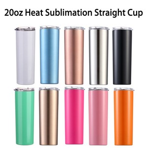 Slim Flat Bottom <b>Mug</b> 20oz 304 Stainless Steel Double Wall <b>Insulated</b> Vacuum Travel <b>Mug</b> For Hot Cold Drinks - Product Image 4