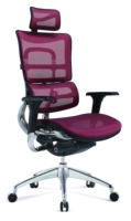 Chaise de direction de gestionnaire de maille à dossier haut conférence chaise de bureau ergonomique commerciale chaise de jeu réglable en hauteur pivotante