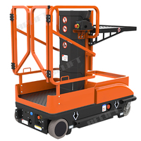 Chariot de cueillette multi-robots Batterie d'entrepôt de supermarché Préparateur de commandes DC avec capacité de charge 250kg 150kg 90kg
