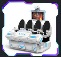 Offre Spéciale 4 Joueurs 9d Vr Machine De Jeu Réalité Virtuelle Vr Films Simulateur Vr Cinéma pour Intérieur 9dvr Parc À Thème