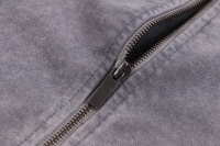 Sudadera con capucha extragrande unisex personalizada de 400 g, estilo vintage lavado, con cremallera, hombros caídos y tejido de rizo para ropa urbana OEM