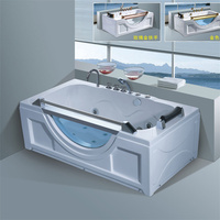 Baignoire de Foshan, Prix Abordable, Baignoire de Salle de Bain, Baignoire Acrylique, Massage SPA, Baignoire à Remous et Bulles d'Air