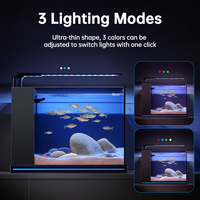 YEE Aquarium de Bureau en Verre Ultra Clair Personnalisé pour la Décoration, avec Accessoires d'Aquarium – Vente en Gros