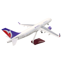 Haute qualité A320 Macau Airbus Simulation modèle d'avion résine Logo personnalisé modèle d'avion