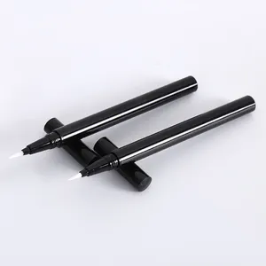 Factory Supplier 0.5ml Empty Roller Tip Eyeliner Pencil With Steel Ball Ball Straight Liner Pen