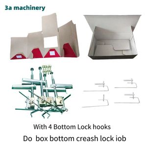 3A 900 Crash-lock Bottom <b>Folder</b> Gluer with Dual-Gun Cold Glue Spray System for High-Precision <b>Box</b> Making - Product Image 4