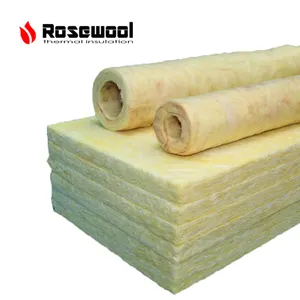 Promotion Steel Structure Roof Sound Absorption Coil Cotton Felt Thermal Insulation Fiber Glass Wool