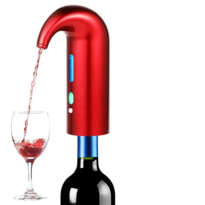 Versatore di aeratore per vino elettrico di alta qualità, decantatore per vino One-Touch e pompa per erogatore di vino