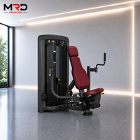 Machine de musculation réglable en acier pour pression sur la poitrine assise, équipement d'entraînement de force pour les musculationurs professionnels, durable