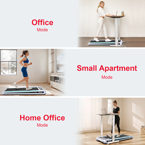 SHULI Nueva almohadilla para caminar barata con cinta de correr portátil de inclinación <span class=keywords><strong>fija</strong></span> con control remoto en pantalla LED Walkingpad con aplicación - Product Image 2