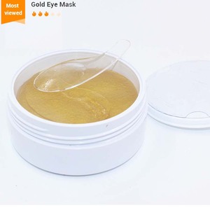 Masker Mata Emas Kolagen Hidrogel, Masker Mata Emas, Kolagen, Hiasan Mata Kristal Glitter Mata Merah Muda Emas - Product Image 3
