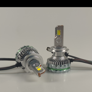 Bombilla LED H7 de Alta Potencia 140W, Lámpara LED H4 con <span class=keywords><strong>Cuatro</strong></span> Tubos de Cobre para Coche, Bombilla LED para Faros Delanteros 6000K 4300K 3000K - Product Image 6